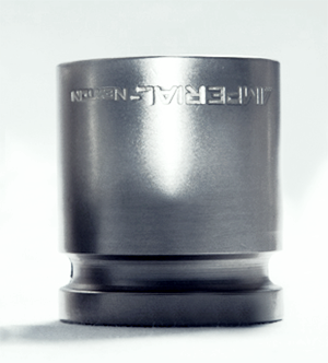 3/4" x 125 mm, 12-point impact-socket, standard , natural finish